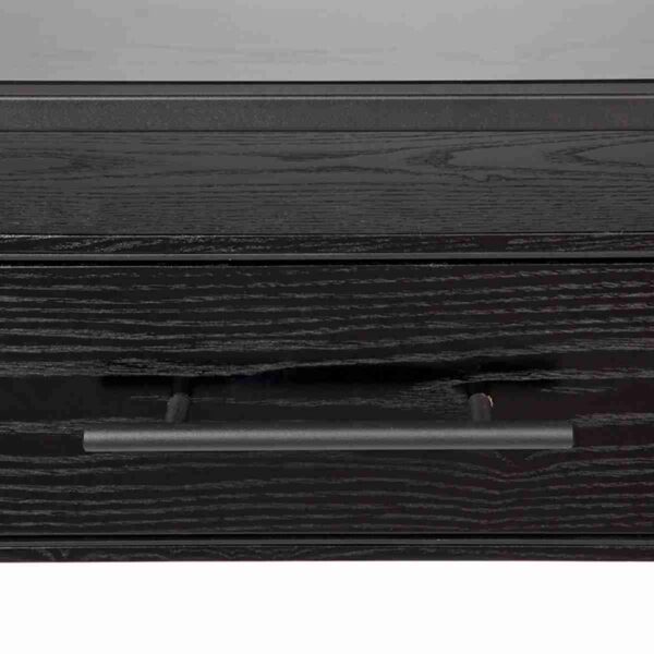 Vogue Bedside Table - Small Black - Image 7